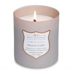 Colonial Candle Duftkerze Mojave Suede - Soja Wachs Mischung - Weiß - 425g -Günstiges Deko Geschäft 1000271747 210625 16522000589 DETAILS P000000001000271747