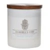 Colonial Candle Duftkerze Chamomile & Honey - Soja Wachs Mischung - Weiß - 453g
