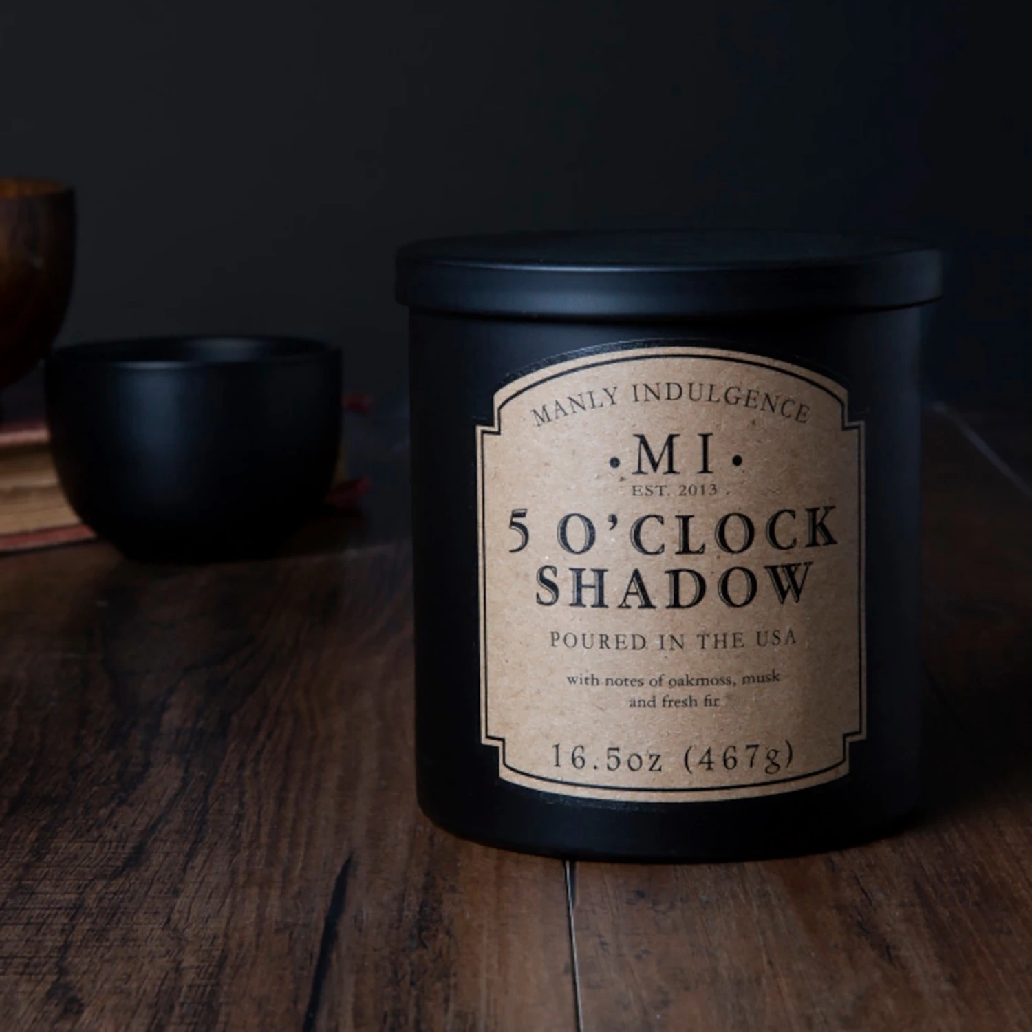 Colonial Candle Duftkerze Oclock Shadow - Soja Wachs Mischung - Schwarz - 467g 4 Colonial Candle Duftkerze Oclock Shadow - Soja Wachs Mischung - Schwarz - 467g – Bild 2