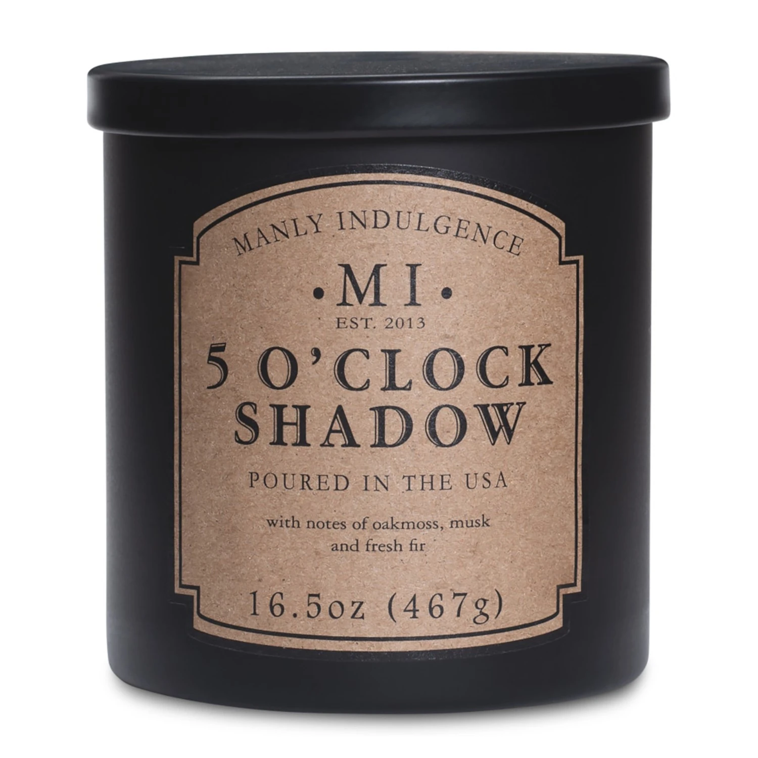 Colonial Candle Duftkerze Oclock Shadow - Soja Wachs Mischung - Schwarz - 467g 3 Colonial Candle Duftkerze Oclock Shadow - Soja Wachs Mischung - Schwarz - 467g