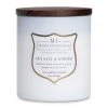 Colonial Candle Duftkerze Mi Ww White Sea Salt &inger - Soja Wachs Mischung - Weiß - 425g