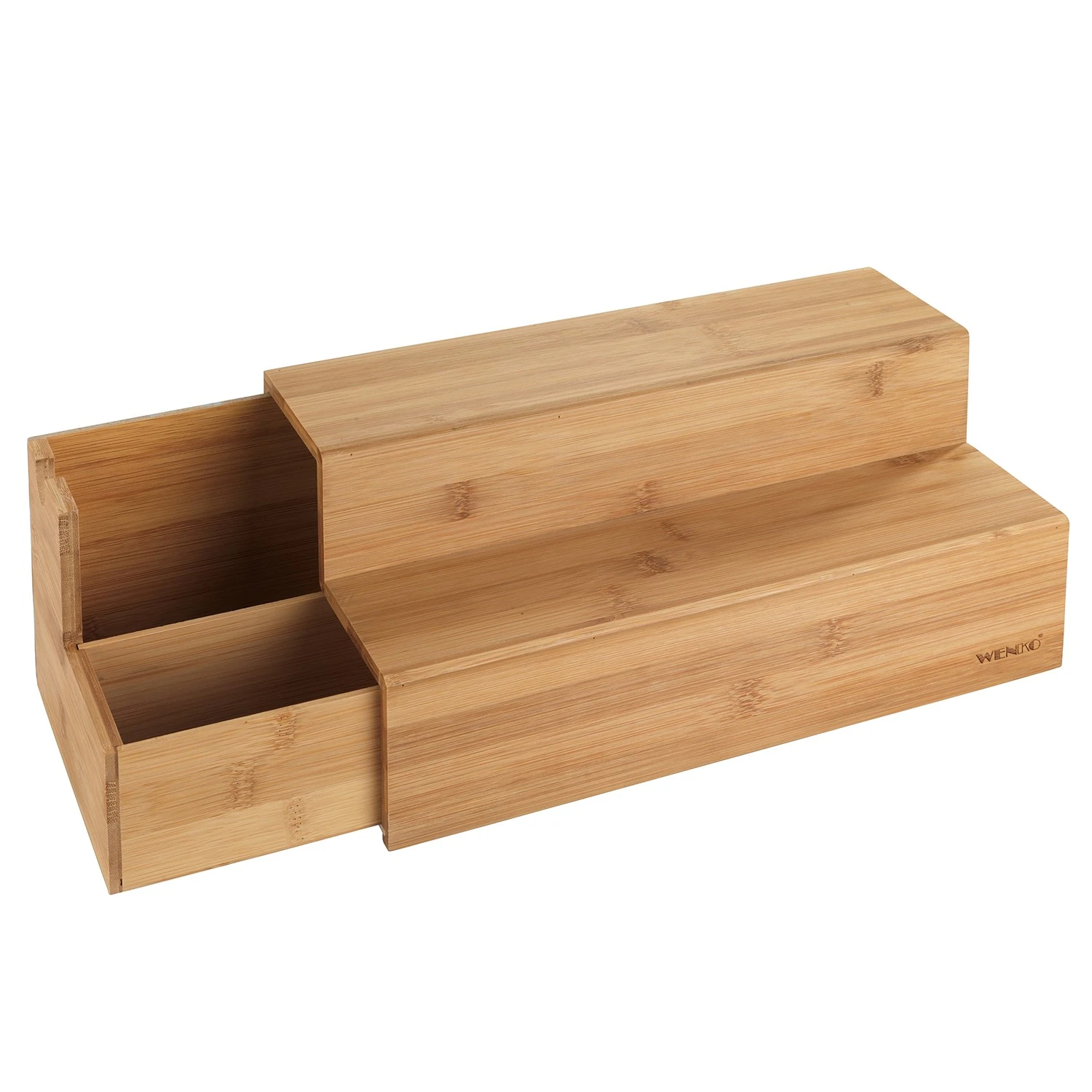 WENKO Bambus Treppe für Kaffee und Tee Alvida - Bambus - Braun 5 WENKO Bambus Treppe für Kaffee und Tee Alvida - Bambus - Braun – Bild 3