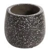 Twentyfour Pflanzkübel Braydon II - Terrazzo - Schwarz -Günstiges Deko Geschäft 1000276148 210827 12210500034 IMAGE P000000001000276148