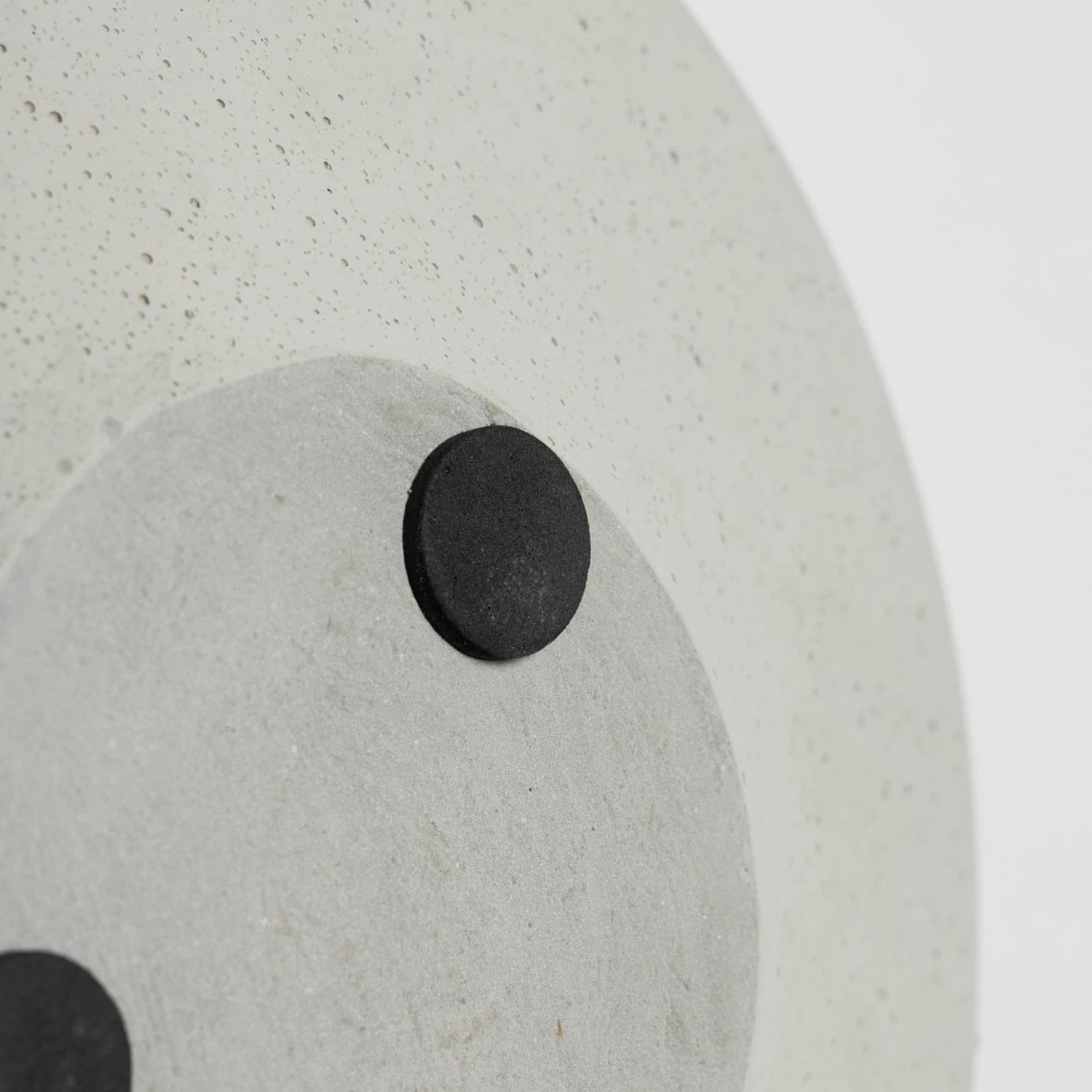 Twentyfour Topfuntersetzer Naimi (2-teilig) - Zement - Weiß 7 Twentyfour Topfuntersetzer Naimi (2-teilig) - Zement - Weiß – Bild 5