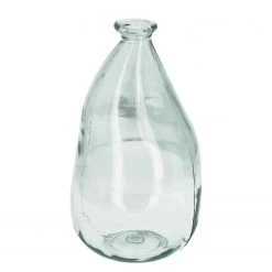 Twentyfour Vase Brenna II - Recyceltes Glas - Durchscheinend