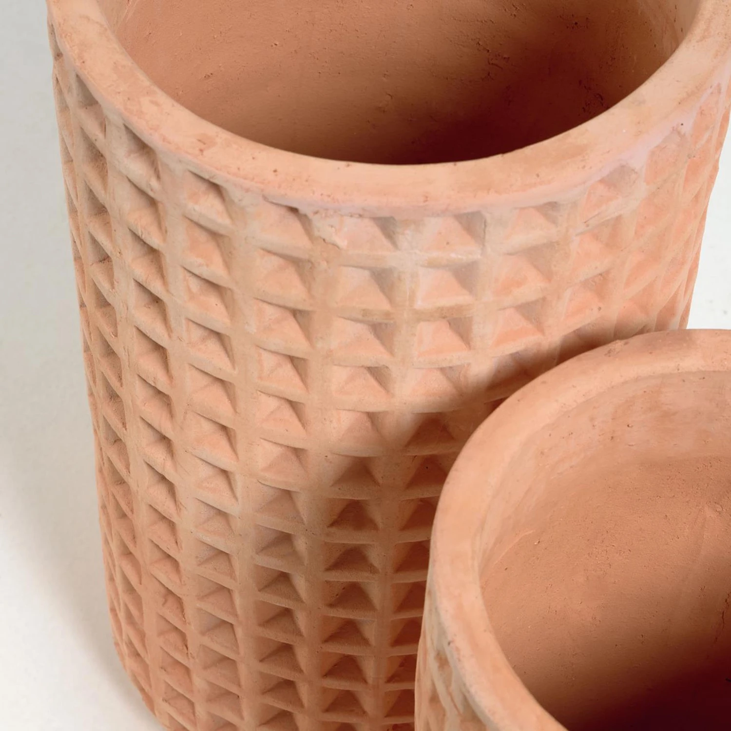 Twentyfour Pflanzkübel Celi (2-teilig) - Terracotta - Kupfer 5 Twentyfour Pflanzkübel Celi (2-teilig) - Terracotta - Kupfer – Bild 3