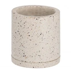 Twentyfour Pflanzkübel Lelis - Terrazzo - Beige