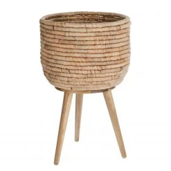 Twentyfour Pflanzkübel Colomba - Seegras / Wasserhyazinthe - Natur