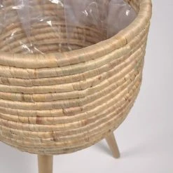 Twentyfour Pflanzkübel Colomba - Seegras / Wasserhyazinthe - Natur -Günstiges Deko Geschäft 1000276240 210625 13522500448 DETAILS P000000001000276240