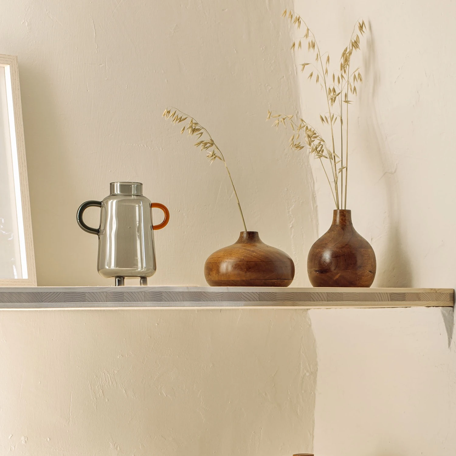 Twentyfour Vase Tyara I - Akacia - Natur 4 Twentyfour Vase Tyara I - Akacia - Natur – Bild 2