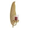 Kare Design Windlicht Leaf - Gold - Metall / Glas - Gold -Günstiges Deko Geschäft 1000277511 210707 09464300059 IMAGE P000000001000277511