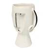 Kare Design Vase Face Pot - Grau - Stein 1 Kare Design Vase Face Pot - Grau - Stein -Günstiges Deko Geschäft 1000277544 210707 09473100103 IMAGE P000000001000277544