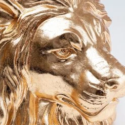 Kare Design Deko Übertopf Lion I - Gold - Kunststoff -Günstiges Deko Geschäft 1000277549 210707 09484800177 DETAILS P000000001000277549