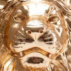 Kare Design Deko Übertopf Lion I - Gold - Kunststoff -Günstiges Deko Geschäft 1000277549 210707 09490400192 DETAILS P000000001000277549