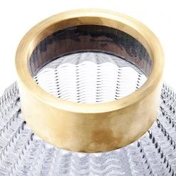 Kare Design Vase Barfly - Grau - Glas / Metall -Günstiges Deko Geschäft 1000277575 210707 09512900333 DETAILS P000000001000277575