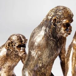 Kare Design Deko Figur Evolution - Gold - Stein -Günstiges Deko Geschäft 1000277577 210707 09513100335 DETAILS P000000001000277577