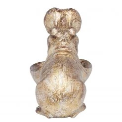 Kare Design Deko Figur Hungry Hippo - Braun - Stein -Günstiges Deko Geschäft 1000277581 210707 09520000363 DETAILS P000000001000277581