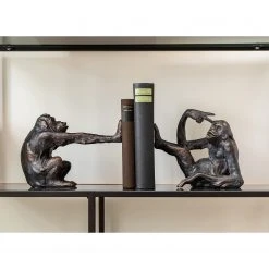 Kare Design Buchstütze Monkey (2-teilig) - Schwarz - Stein 19 Kare Design Buchstütze Monkey (2-teilig) - Schwarz - Stein -Günstiges Deko Geschäft 1000277589 210707 09530600427 MOOD DETAILS P000000001000277589 mood