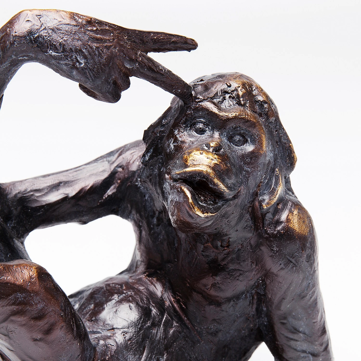 Kare Design Buchstütze Monkey (2-teilig) - Schwarz - Stein 12 Kare Design Buchstütze Monkey (2-teilig) - Schwarz - Stein – Bild 10