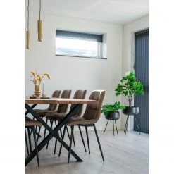 Blumentopf Ardola (2-tlg.) - Black - Stahl -Günstiges Deko Geschäft 1000293860 220131 08340000021 MOOD DETAILS P000000001000293860 mood