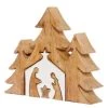 My Flair Dekoobjekt Tannenbaumpuzzle mit Krippe - Tanne - Braun -Günstiges Deko Geschäft 1000294707 210930 13532300024 IMAGE P000000001000294707