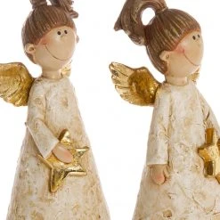 My Flair Dekofigur Engel I (2er-Set) - Polyresin - Gold -Günstiges Deko Geschäft 1000294721 210930 13540300095 DETAILS P000000001000294721