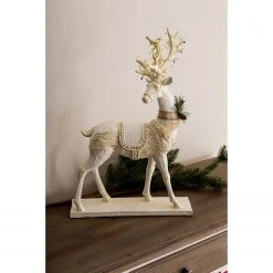 My Flair Dekofigur Hirsch - Polyresin - Weiß -Günstiges Deko Geschäft 1000294760 210930 13564400224 MOOD DETAILS P000000001000294760 mood