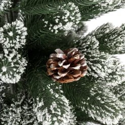 My Flair Tannenbaum Flemma II - Eisen / Polyester PVC - Grün - Höhe: 90 cm -Günstiges Deko Geschäft 1000294790 210930 13583600333 DETAILS P000000001000294790