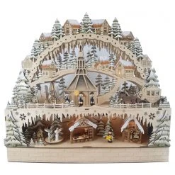 My Flair LED-Dekofigur Schwibbogen - Tanne - Beige