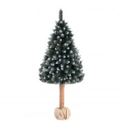 FLHF Künstlicher Weihnachtsbaum Elly - Polyethylen - Grün - ∅ 90 cm