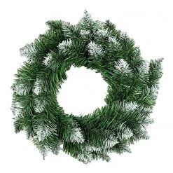FLHF Adventskranz Hoven - Polyester PVC - Weiß