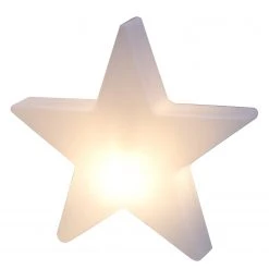 Twentyfour Leucht-Objekt Stern - Polyethylen - Transparent - Durchmesser: 40 cm