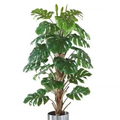 Twentyfour Kunstpflanze Philo-Baum - Polyethylen - Grün -Günstiges Deko Geschäft 1000309619 211118 112702000105 DETAILS P000000001000309619