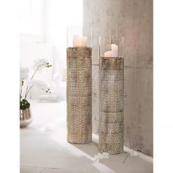 Twentyfour Bodenwindlicht Oriental - Metall / Glas - Gold -Günstiges Deko Geschäft 1000309638 211118 11270100055 MOOD DETAILS P000000001000309638 mood