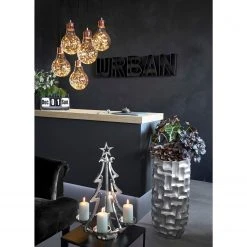 Twentyfour Kerzenhalter Weihnachtsbaum - Aluminium - Silber -Günstiges Deko Geschäft 1000309667 211118 11270400147 MOOD DETAILS P000000001000309667 mood