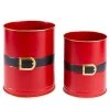 Twentyfour Übertopf Jolly (2-teilig) - Metall - Rot -Günstiges Deko Geschäft 1000309742 211118 11273200842 IMAGE P000000001000309742