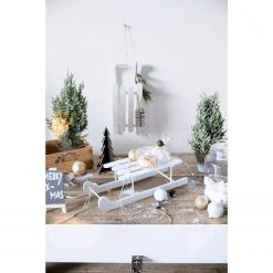 Twentyfour Dekoobjekt Schlitten - MDF - Weiß -Günstiges Deko Geschäft 1000309750 211118 11271500413 MOOD DETAILS P000000001000309750 mood