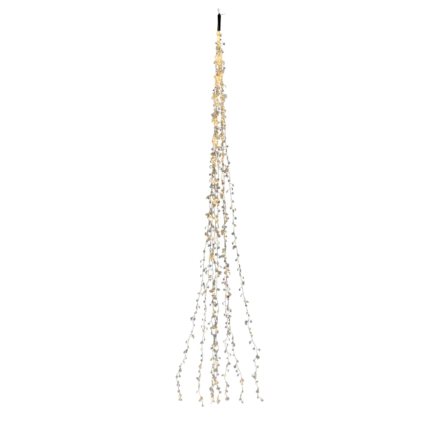 Twentyfour LED-Lichterregen Diamonds - Kupfer - Weiß 6 Twentyfour LED-Lichterregen Diamonds - Kupfer - Weiß – Bild 4