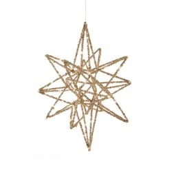 Twentyfour LED-Dekoobjekt Stern Galaxy - Metall / Kunststoff - Gold