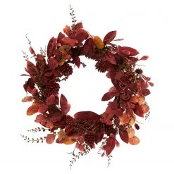 Twentyfour Dekokranz Red Berry - Tannenzapfen / Kunststoff - Rot