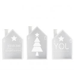 Twentyfour Dekoobjekt Häuser (3-teilig) - Eisen - Weiß -Günstiges Deko Geschäft 1000309783 211118 11271400409 DETAILS P000000001000309783