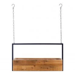 Twentyfour Pflanzenhänger Industrial - Kiefer - Braun / Schwarz -Günstiges Deko Geschäft 1000309811 211118 11271800510 DETAILS P000000001000309811