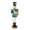 Twentyfour Dekofigur Nussknacker - Polyresin - Grün / Weiß -Günstiges Deko Geschäft 1000309873 211118 11272300622 IMAGE P000000001000309873