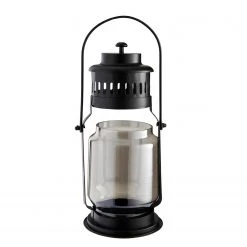 Twentyfour Laterne Industry - Metall / Glas - Schwarz / Transparent -Günstiges Deko Geschäft 1000309882 211118 11272800765 DETAILS P000000001000309882