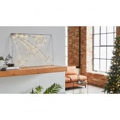 Twentyfour LED-Beleuchtung Sternenregen - Metall / Kunststoff - Silber -Günstiges Deko Geschäft 1000309894 211118 11272500667 MOOD DETAILS P000000001000309894 mood