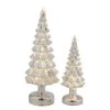 Twentyfour LED-Deko-Tannenbaum Snow (2-teilig) - Glas / Kunststoff - Silber / Weiß -Günstiges Deko Geschäft 1000309898 211118 11272600712 IMAGE P000000001000309898