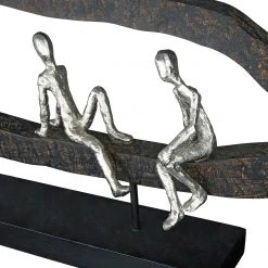 GILDE Skulptur Hang out - Mango - Braun - 75cm x 35cm x 10cm -Günstiges Deko Geschäft 1000316799 220104 14524300053 DETAILS P000000001000316799