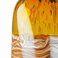 GILDE Vase Noli - Farbglas - Braun - 20cm x 45cm x 20cm - Höhe: 45 cm -Günstiges Deko Geschäft 1000316852 220104 14524500175 DETAILS P000000001000316852