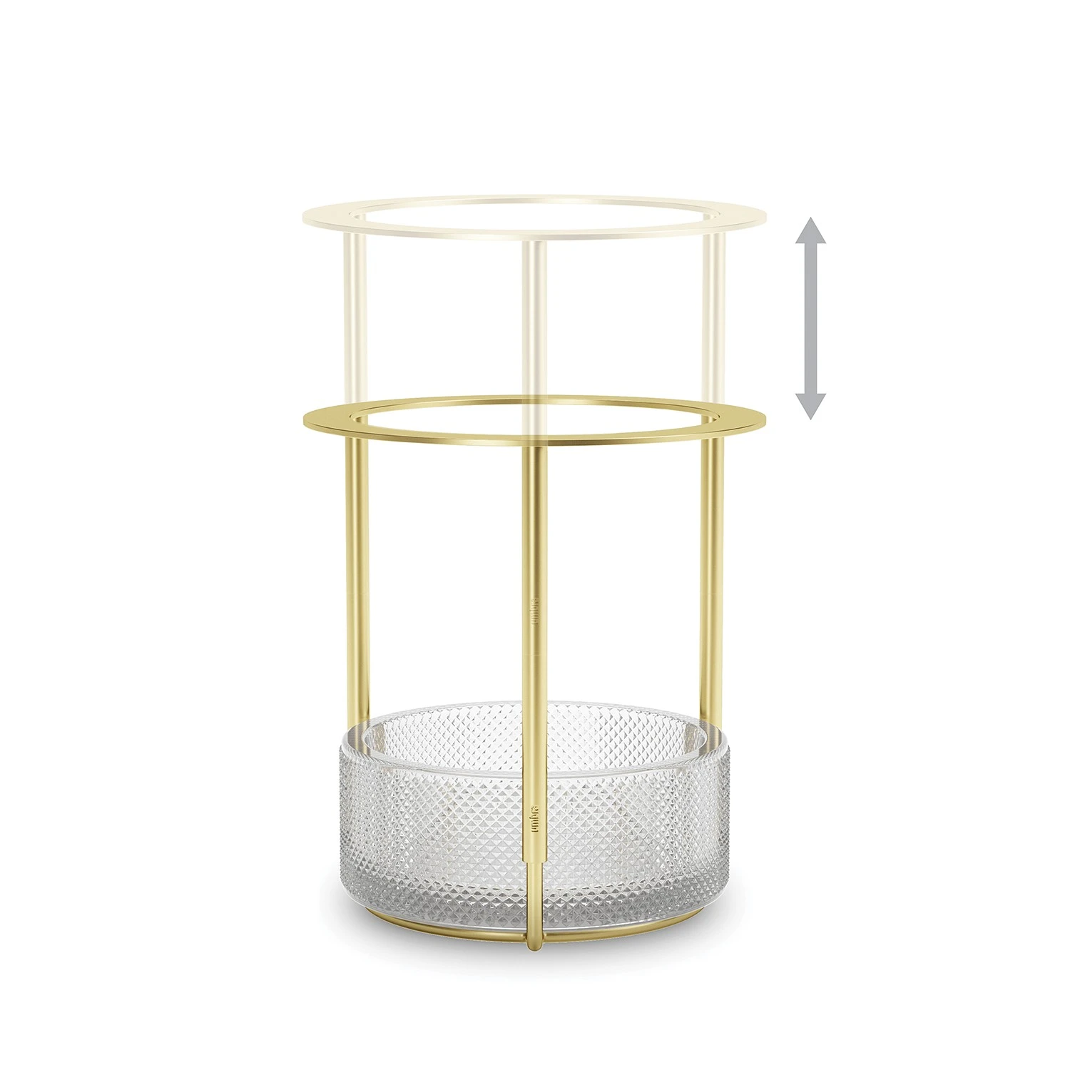 Umbra Vase Tesora - Aluminium / Stahl - Brass - 15,24cm x 25,73cm x 15,24cm 12 Umbra Vase Tesora - Aluminium / Stahl - Brass - 15,24cm x 25,73cm x 15,24cm – Bild 10