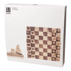 Umbra Schach-Set Wobble - Zink - Walnut - 37,795cm x 11,43cm x 37,795cm 33 Umbra Schach-Set Wobble - Zink - Walnut - 37,795cm x 11,43cm x 37,795cm -Günstiges Deko Geschäft 1000317002 220112 13103500245 DETAILS P000000001000317002